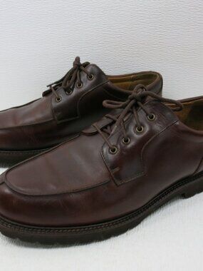 L. L. Bean Split Toe Oil Tanned Leather Casual Footwear Men's Shoes Oxfords 10